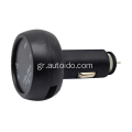 Ψηφιακή παρακολούθηση μετρητή 3in1 LED φορτιστή αυτοκινήτου USB